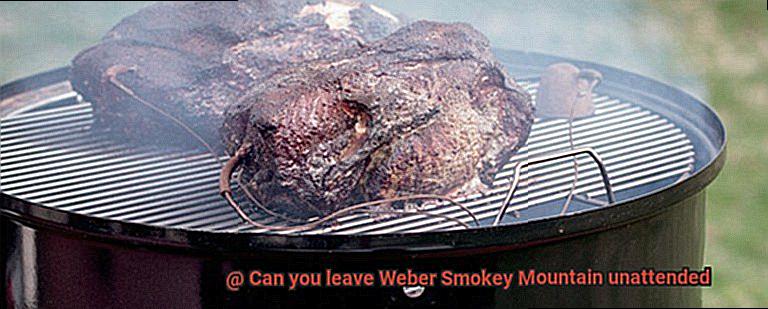 Can you leave Weber Smokey Mountain unattended-2