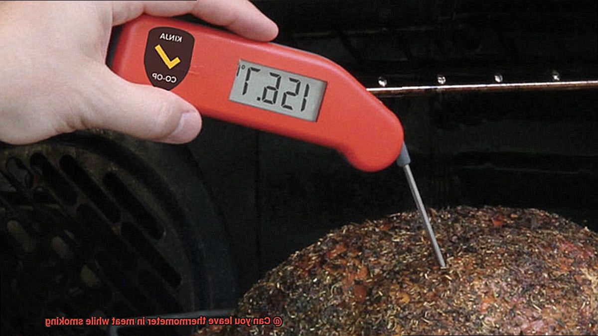 Can you leave thermometer in meat while smoking-12