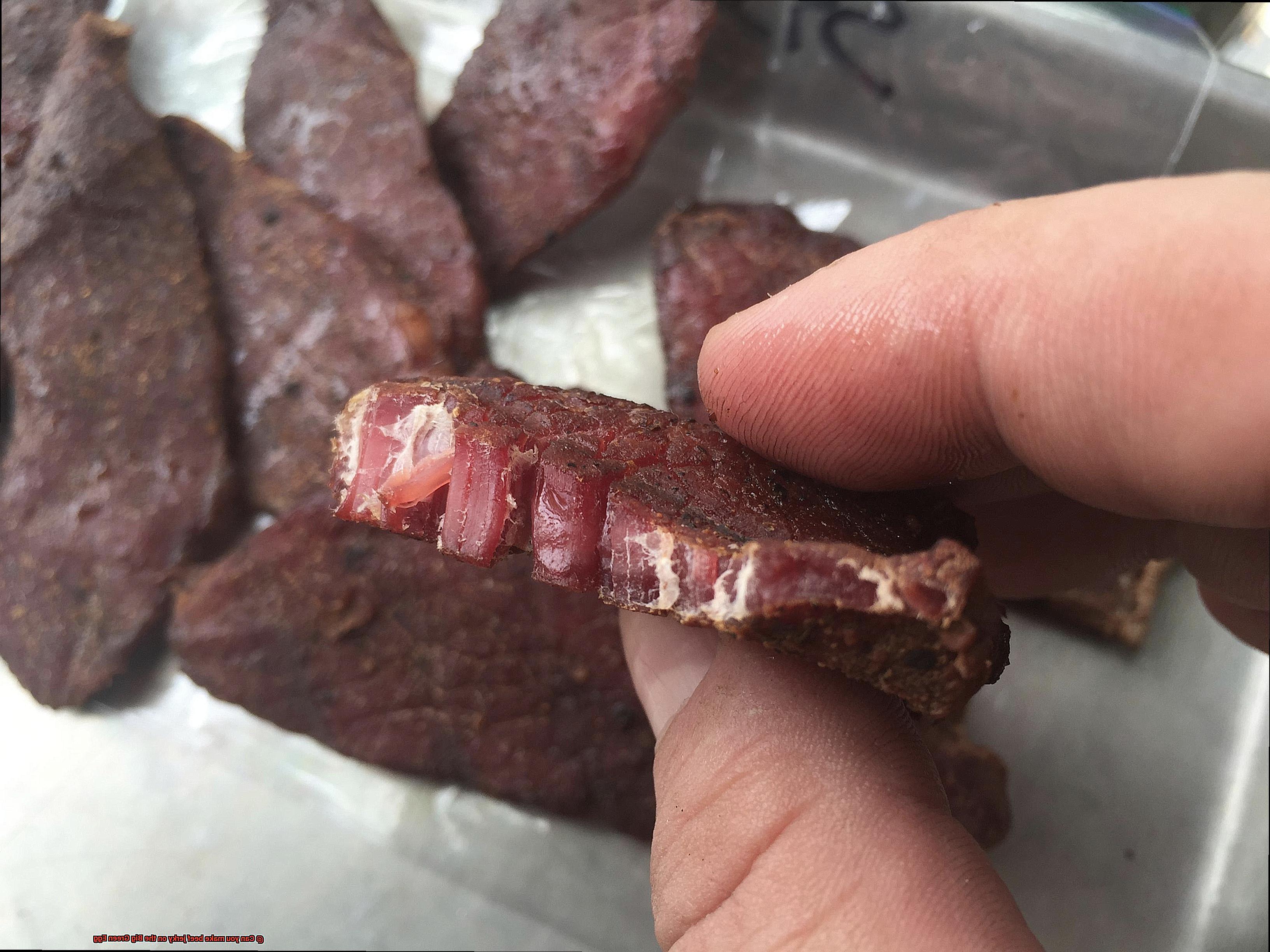 Can you make beef jerky on the Big Green Egg-10