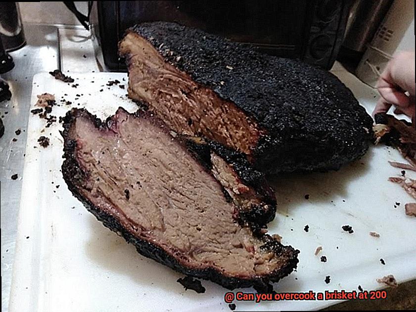 Can you overcook a brisket at 200-4