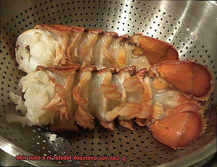 Can you overcook lobster in a sous vide-4