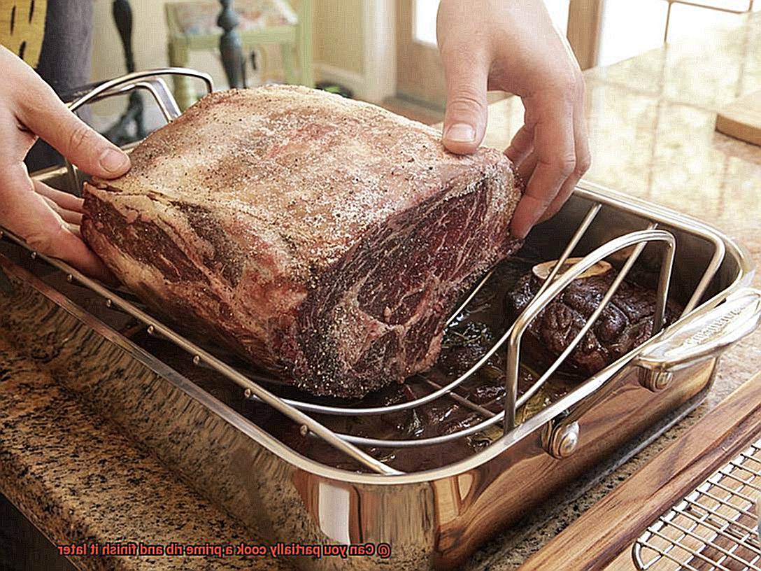 Can you partially cook a prime rib and finish it later-4