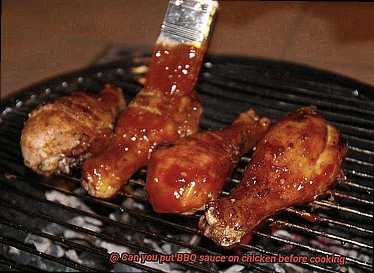 Can you put BBQ sauce on chicken before cooking-5