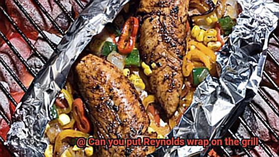 Can you put Reynolds wrap on the grill-6