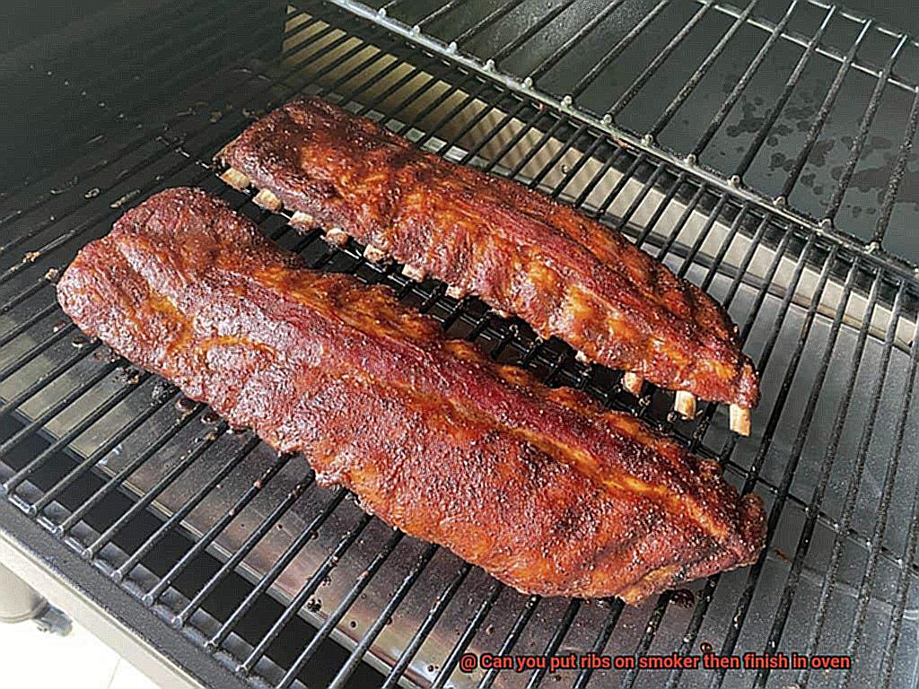 Can you put ribs on smoker then finish in oven-2