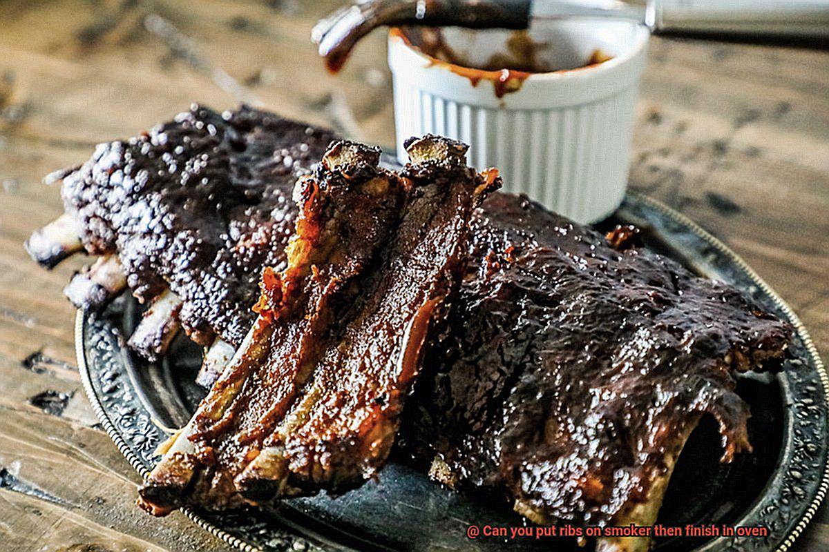 Can you put ribs on smoker then finish in oven-7