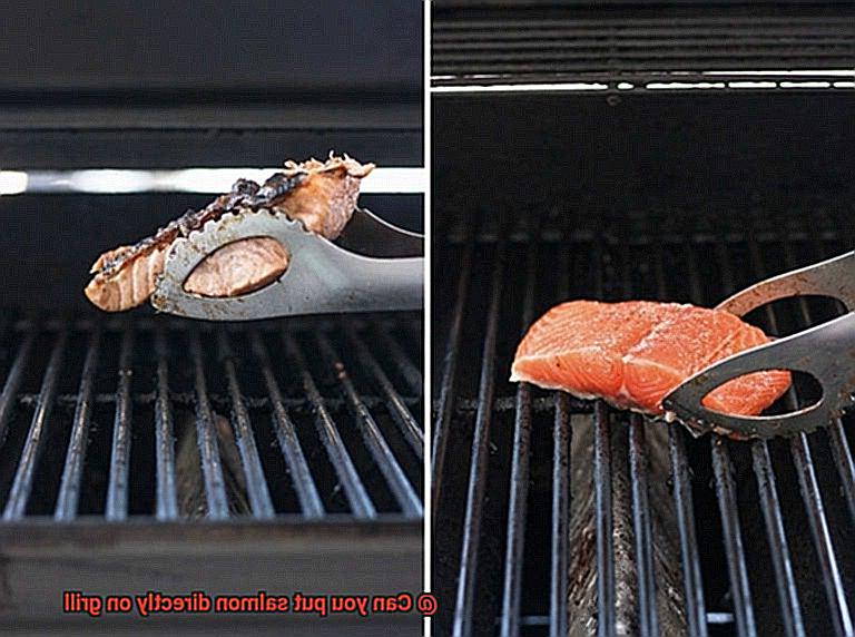 Can you put salmon directly on grill-4