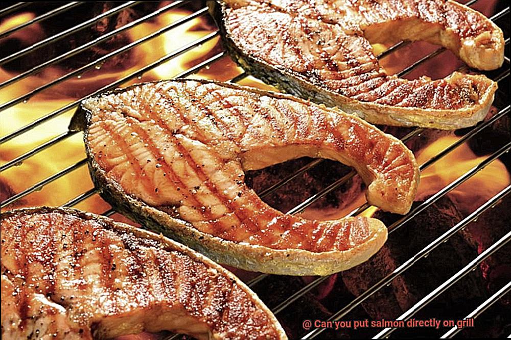 Can you put salmon directly on grill-7