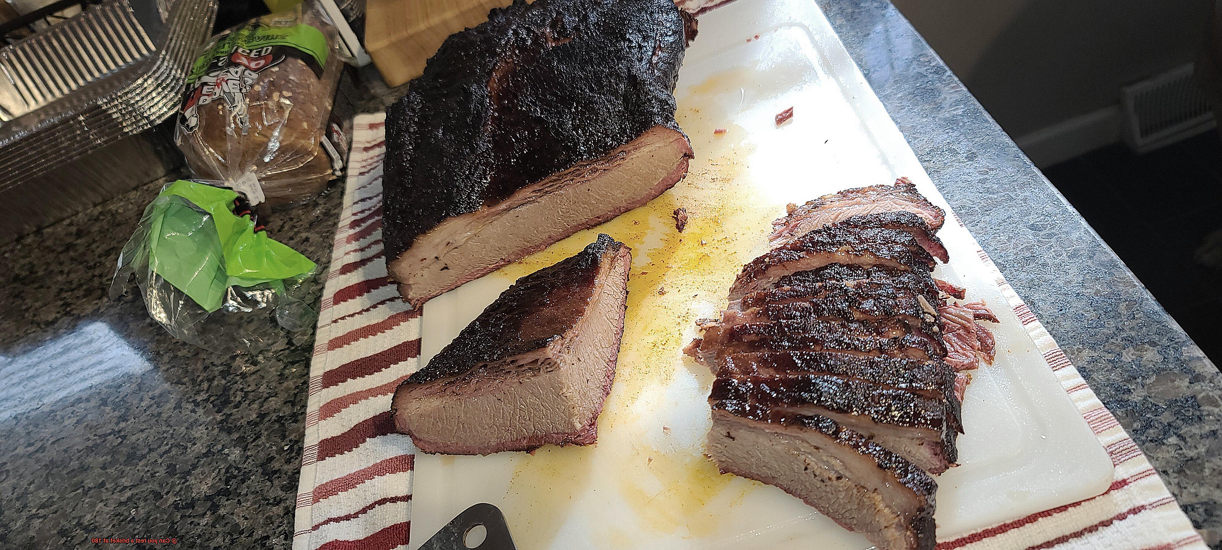 Can you rest a brisket at 180-5