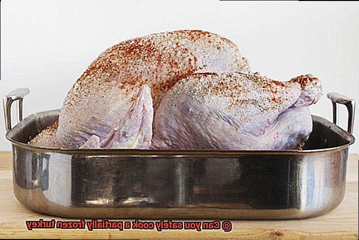 Can you safely cook a partially frozen turkey-5