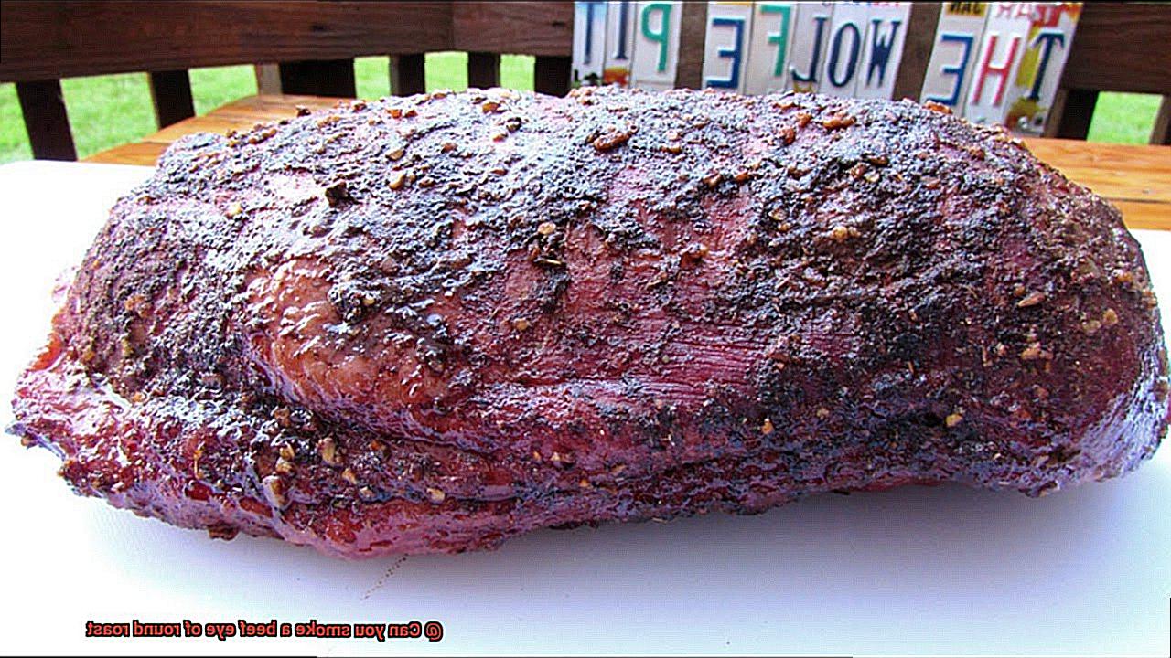 Can you smoke a beef eye of round roast-2