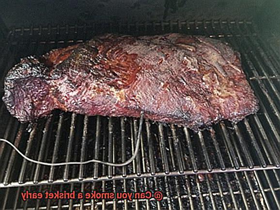Can you smoke a brisket early-3