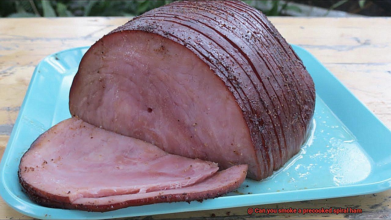 Can you smoke a precooked spiral ham-4