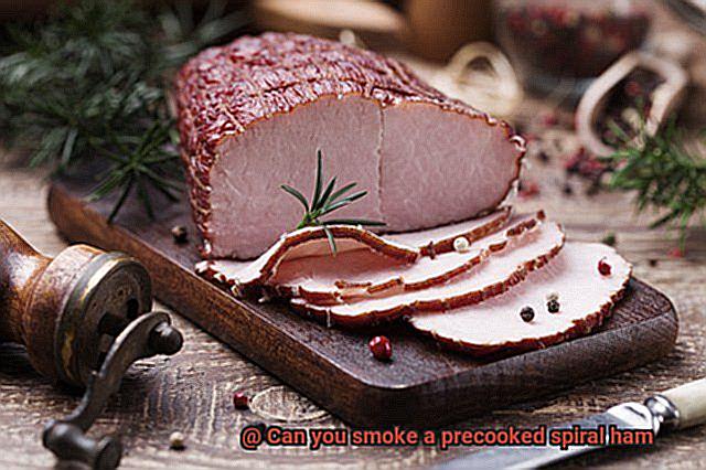 Can you smoke a precooked spiral ham-5