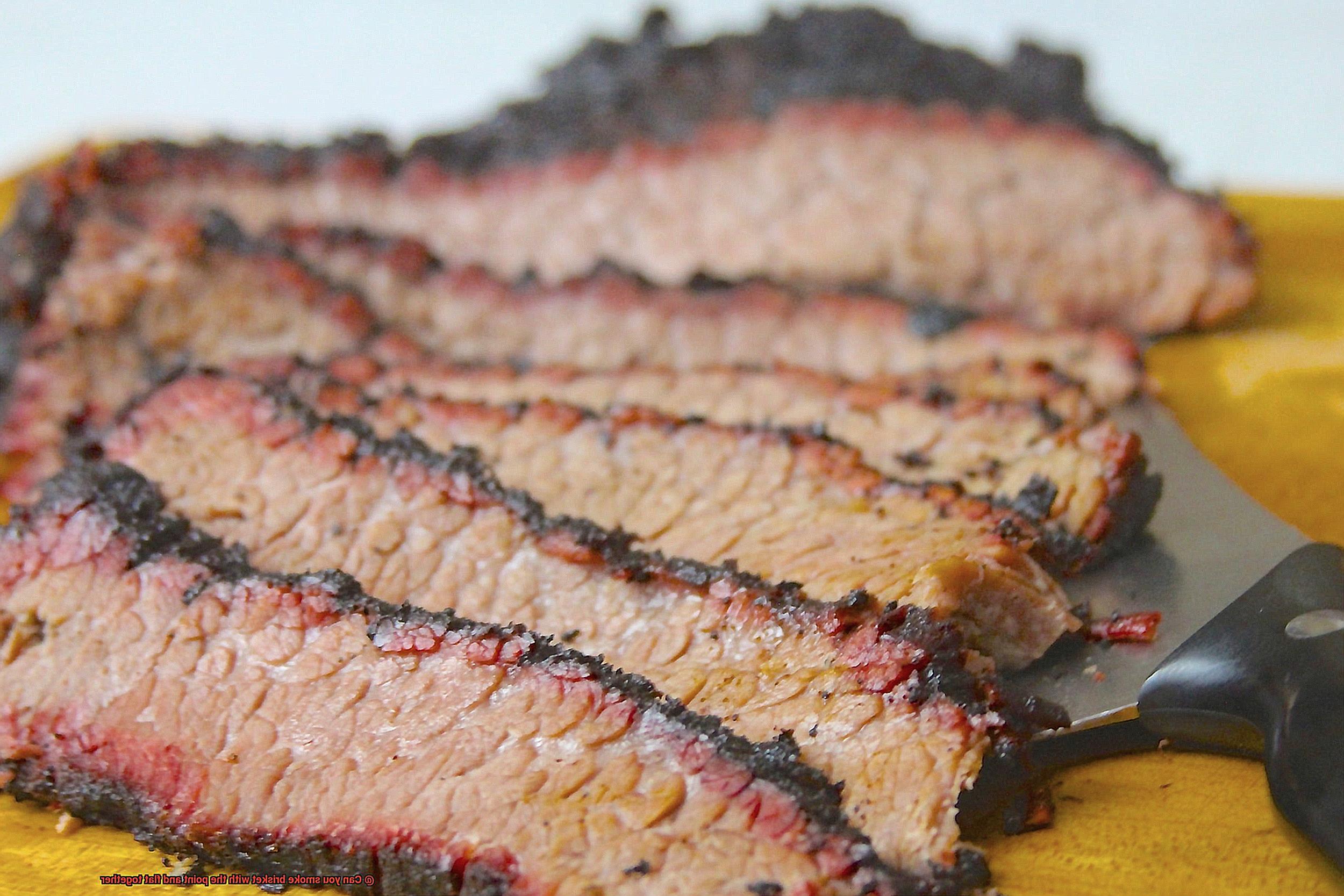 Can you smoke brisket with the point and flat together-2