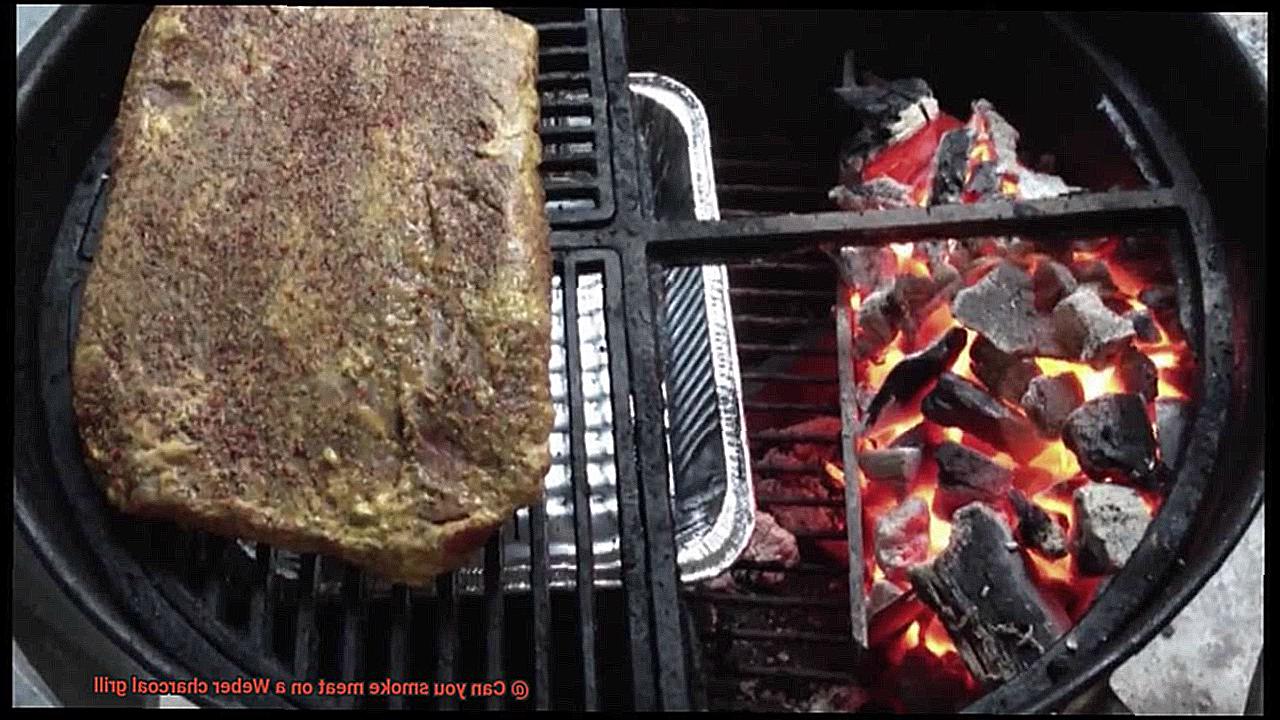 Can you smoke meat on a Weber charcoal grill-7