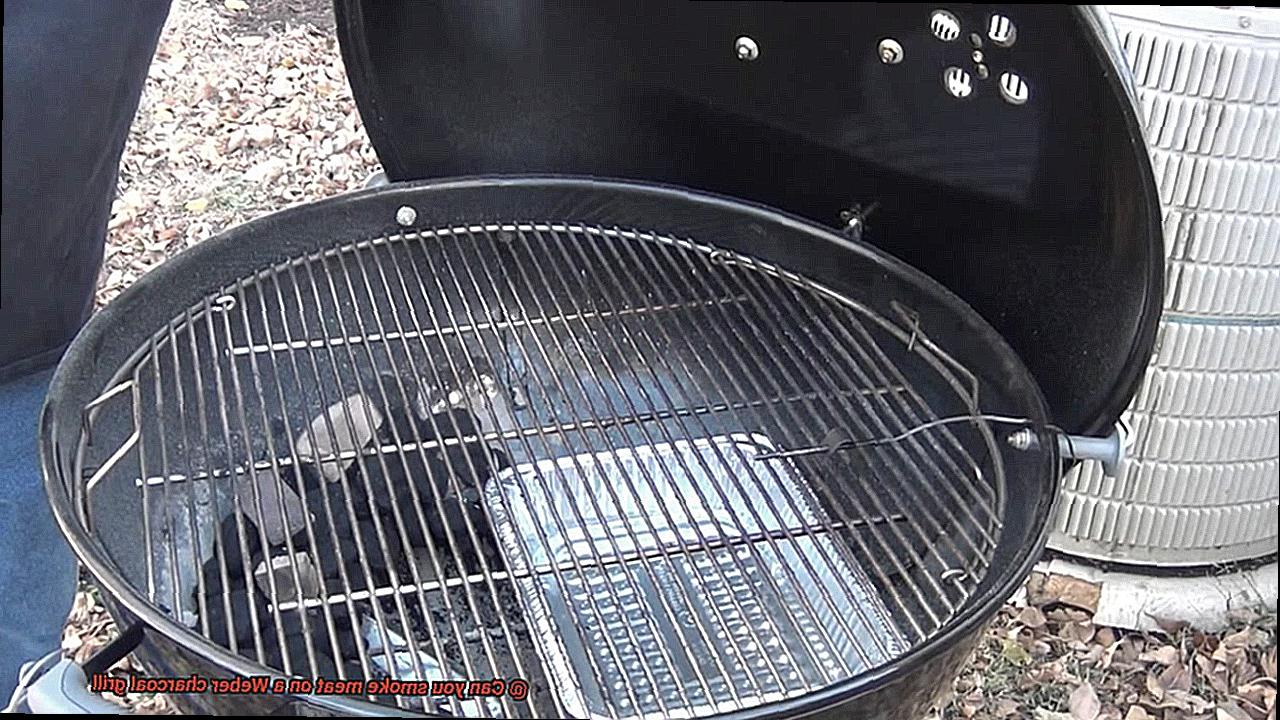 Can you smoke meat on a Weber charcoal grill-8