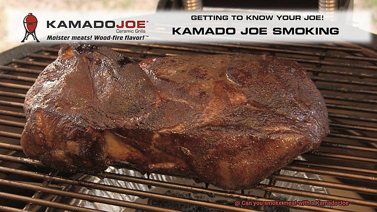 Can you smoke meat with a Kamado Joe-7
