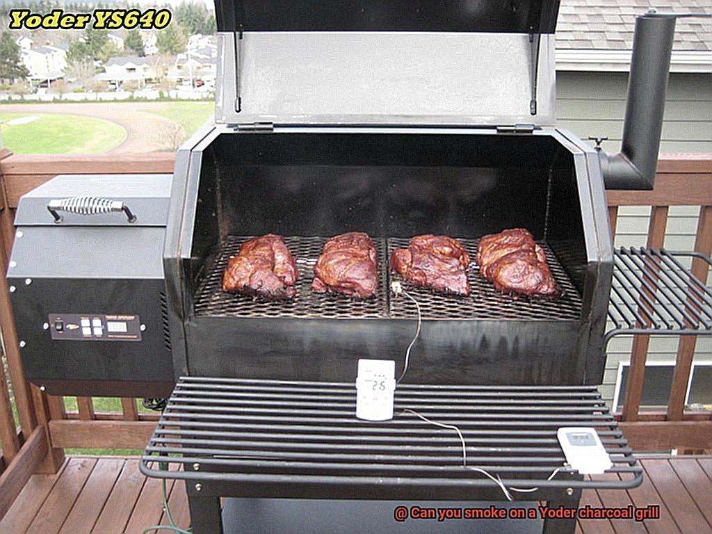 Can you smoke on a Yoder charcoal grill-2