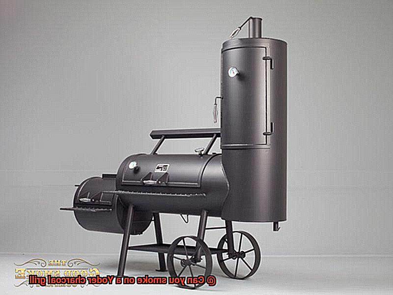 Can you smoke on a Yoder charcoal grill-3