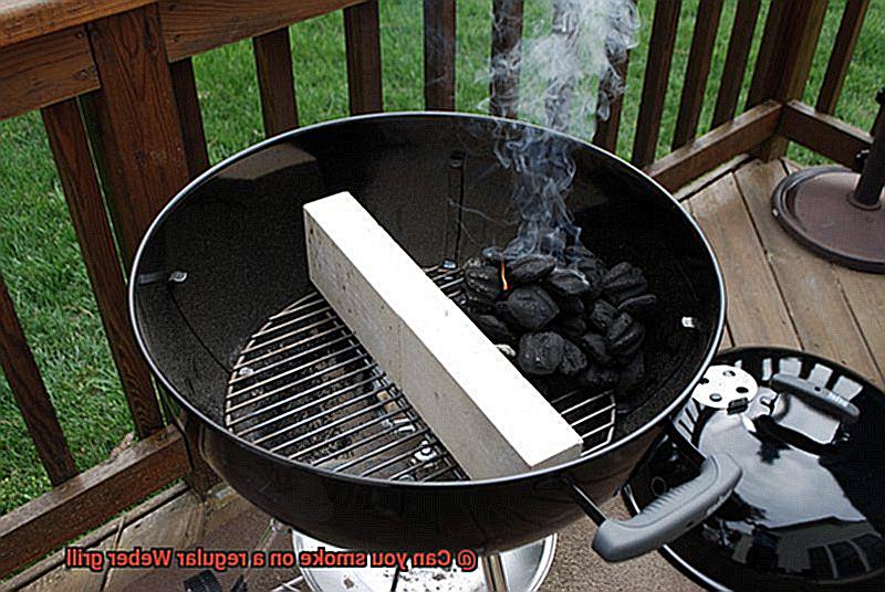 Can you smoke on a regular Weber grill-6