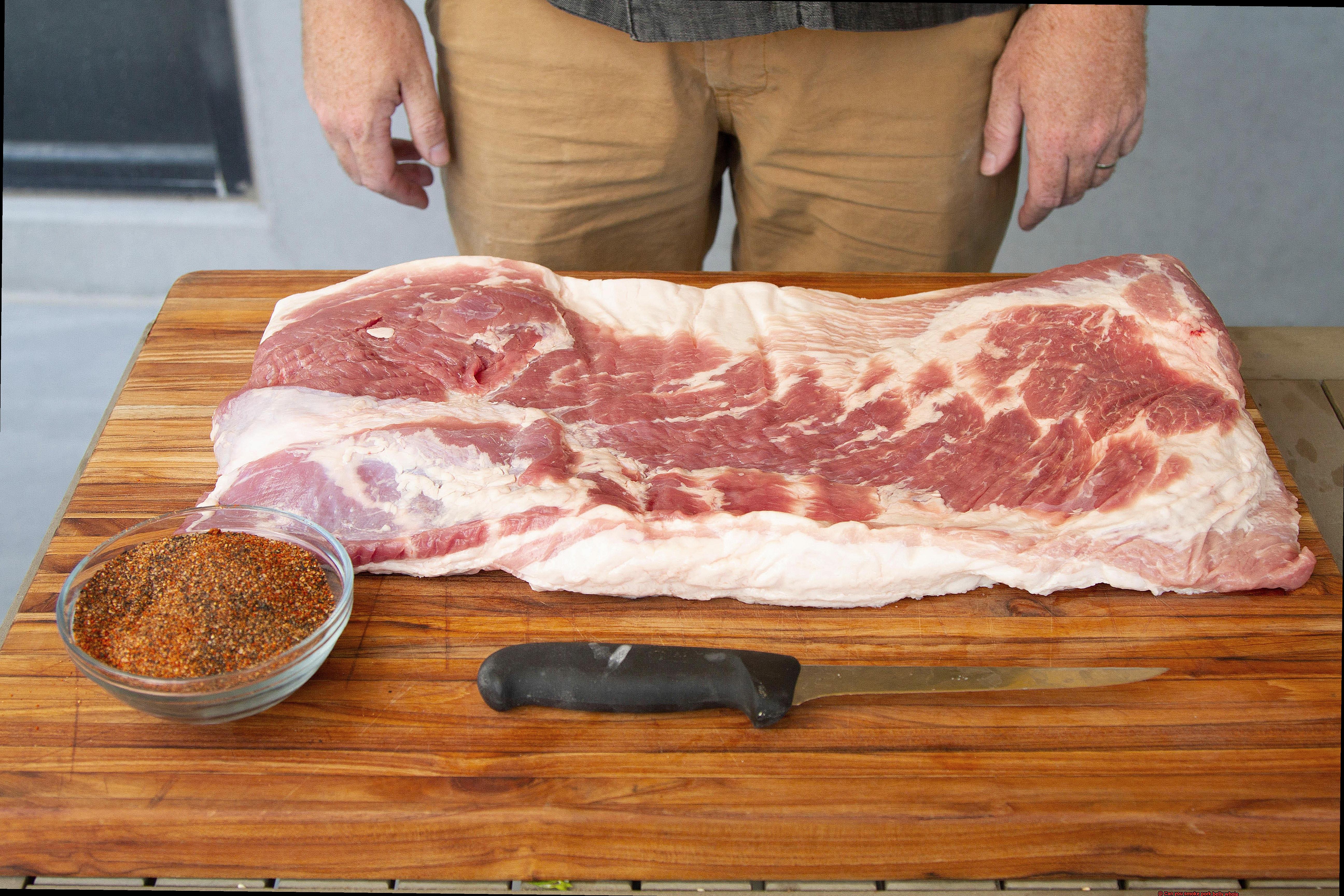 Can you smoke pork belly whole-7