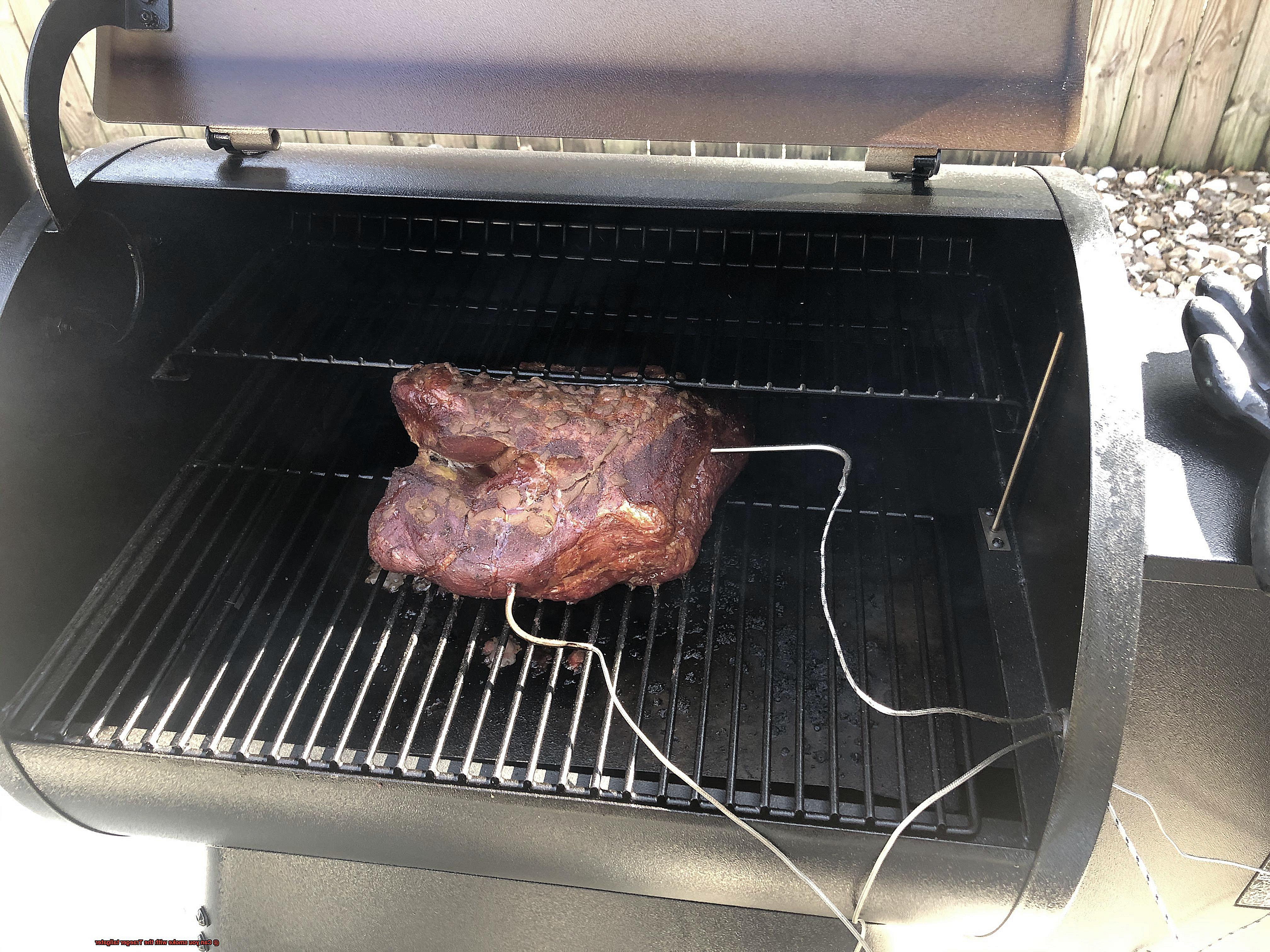 Can you smoke with the Traeger tailgater-4