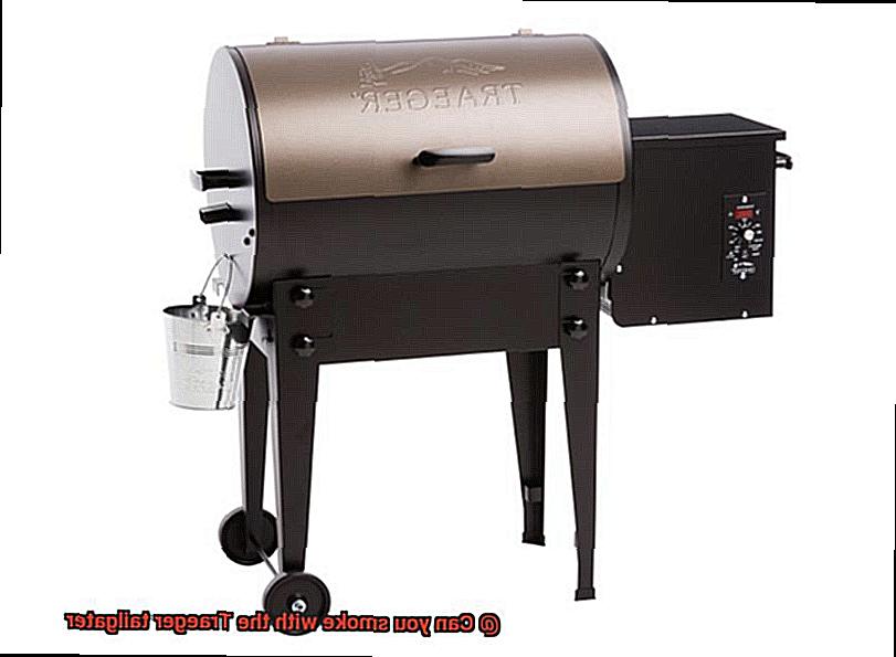 Can you smoke with the Traeger tailgater-10