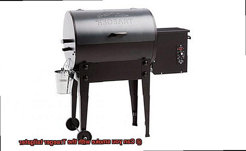 Can you smoke with the Traeger tailgater-9