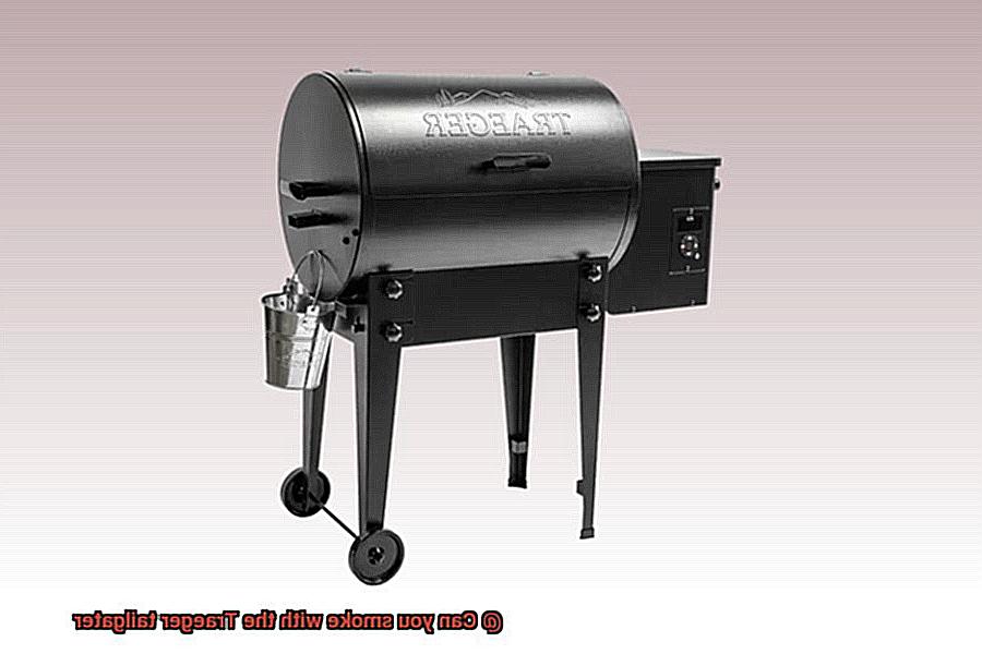 Can you smoke with the Traeger tailgater-11