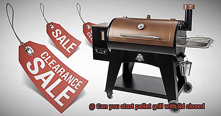 Can you start pellet grill with lid closed-2