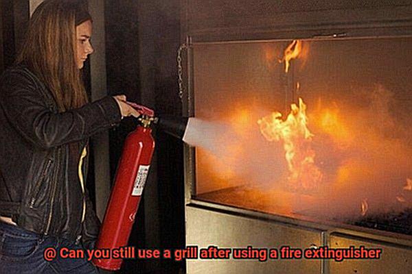 Can you still use a grill after using a fire extinguisher-4