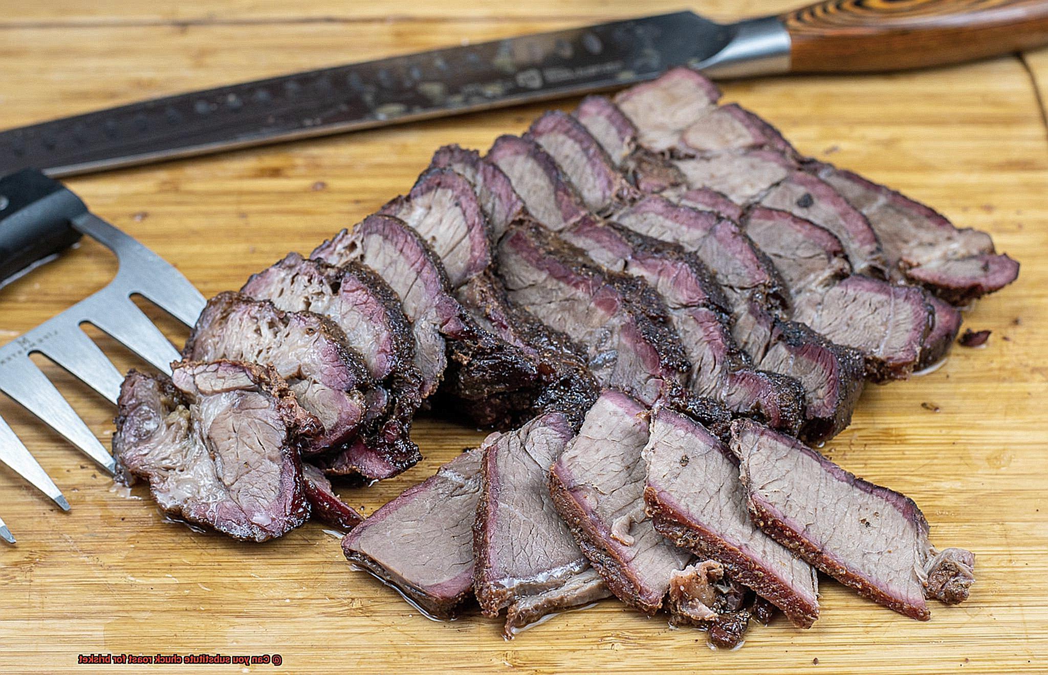 Can you substitute chuck roast for brisket-3