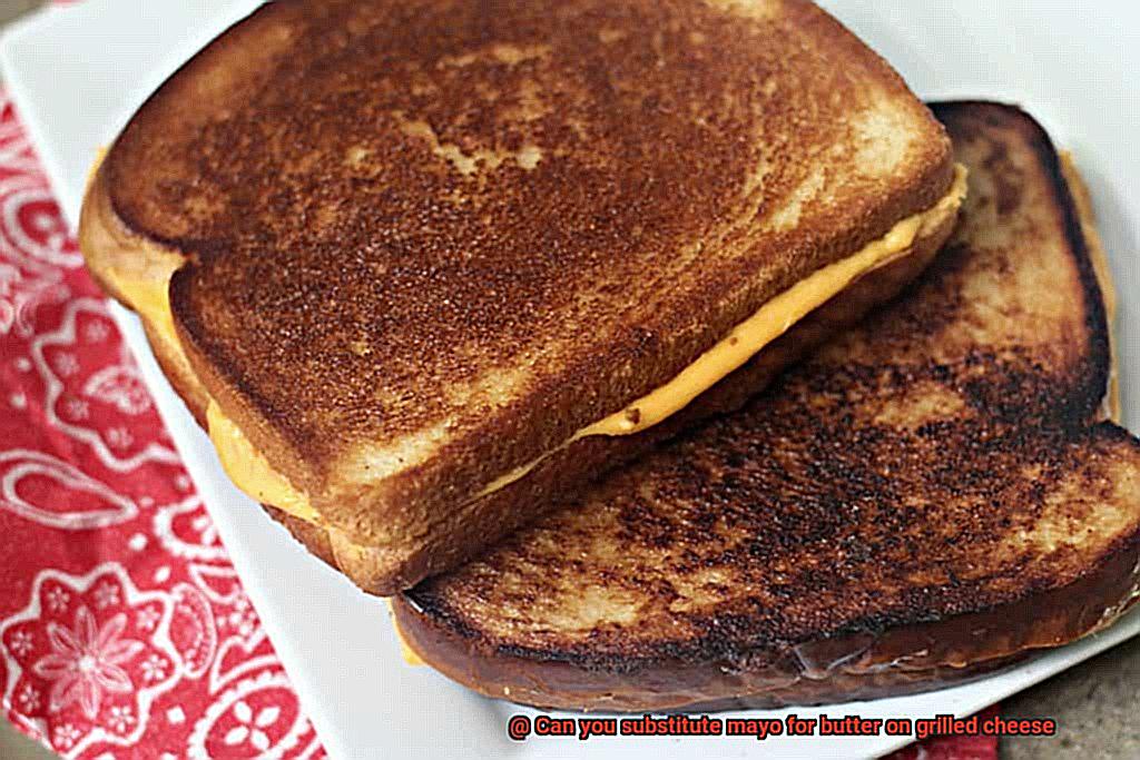 Can you substitute mayo for butter on grilled cheese-2