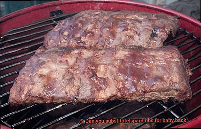 Can you substitute spare ribs for baby back-3