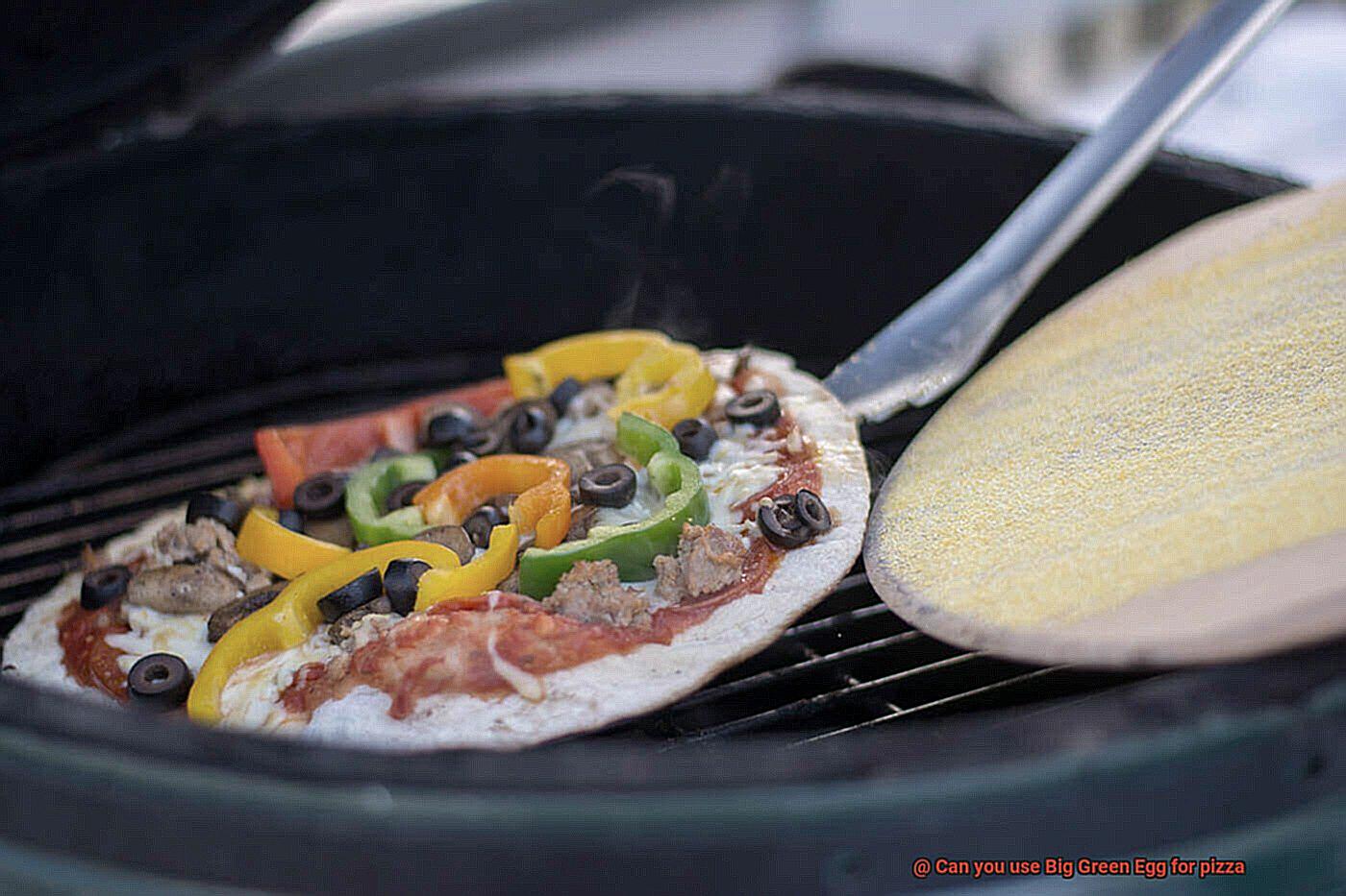 Can you use Big Green Egg for pizza-5