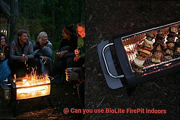 Can you use BioLite FirePit indoors-2