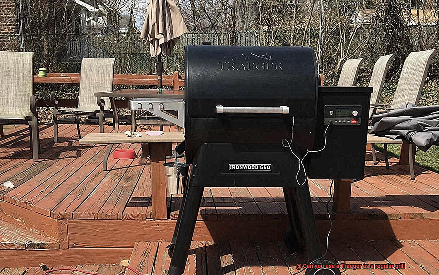 Can you use a Traeger as a regular grill -2