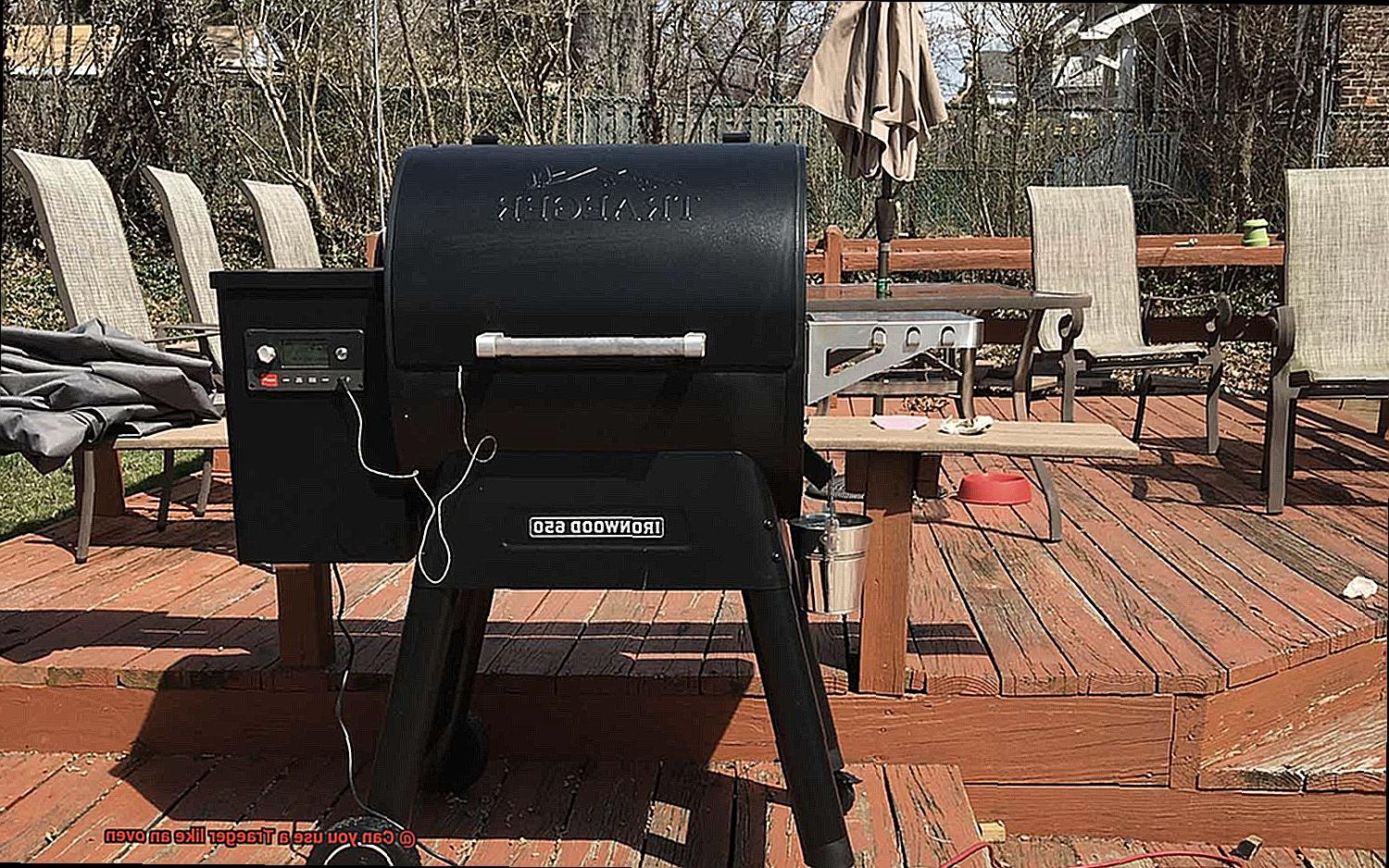 Can you use a Traeger like an oven -3