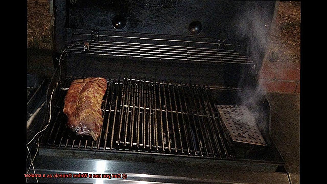 Can you use a Weber Genesis as a smoker-5