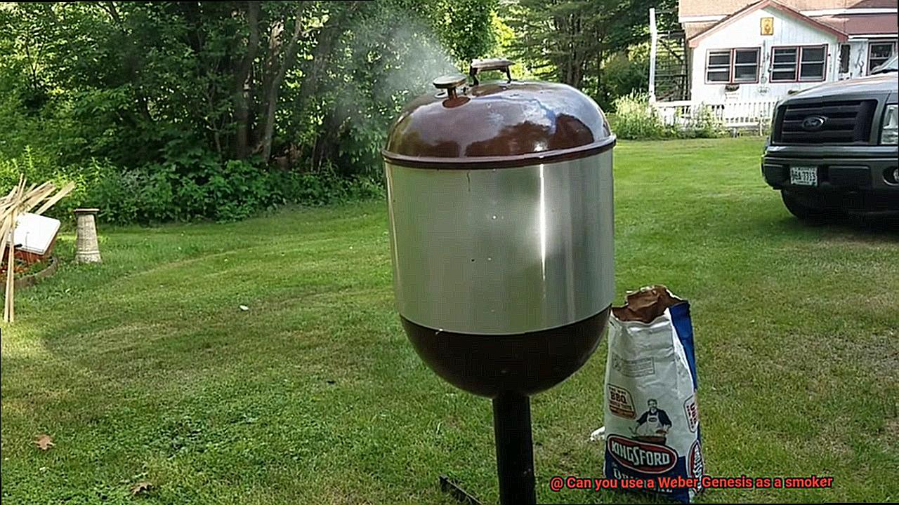Can you use a Weber Genesis as a smoker-3