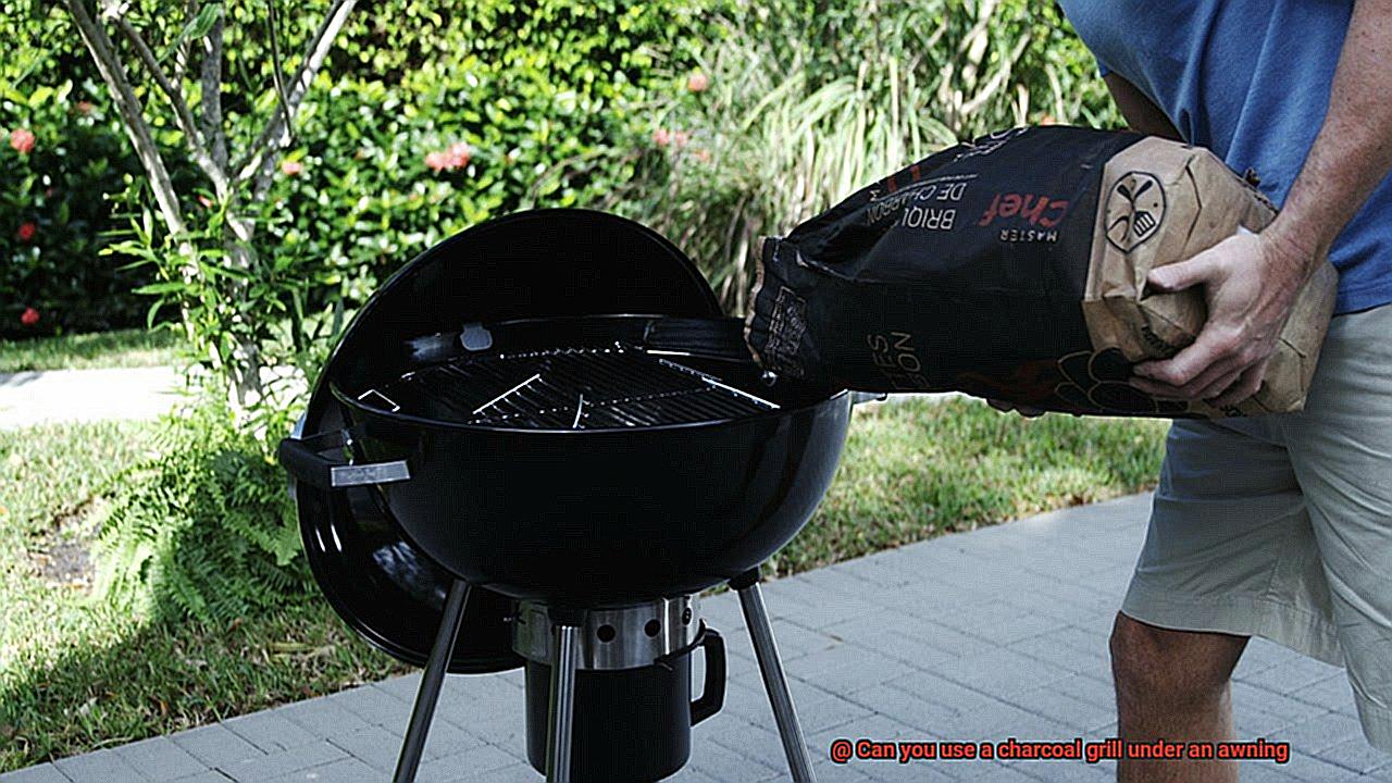 Can you use a charcoal grill under an awning-2