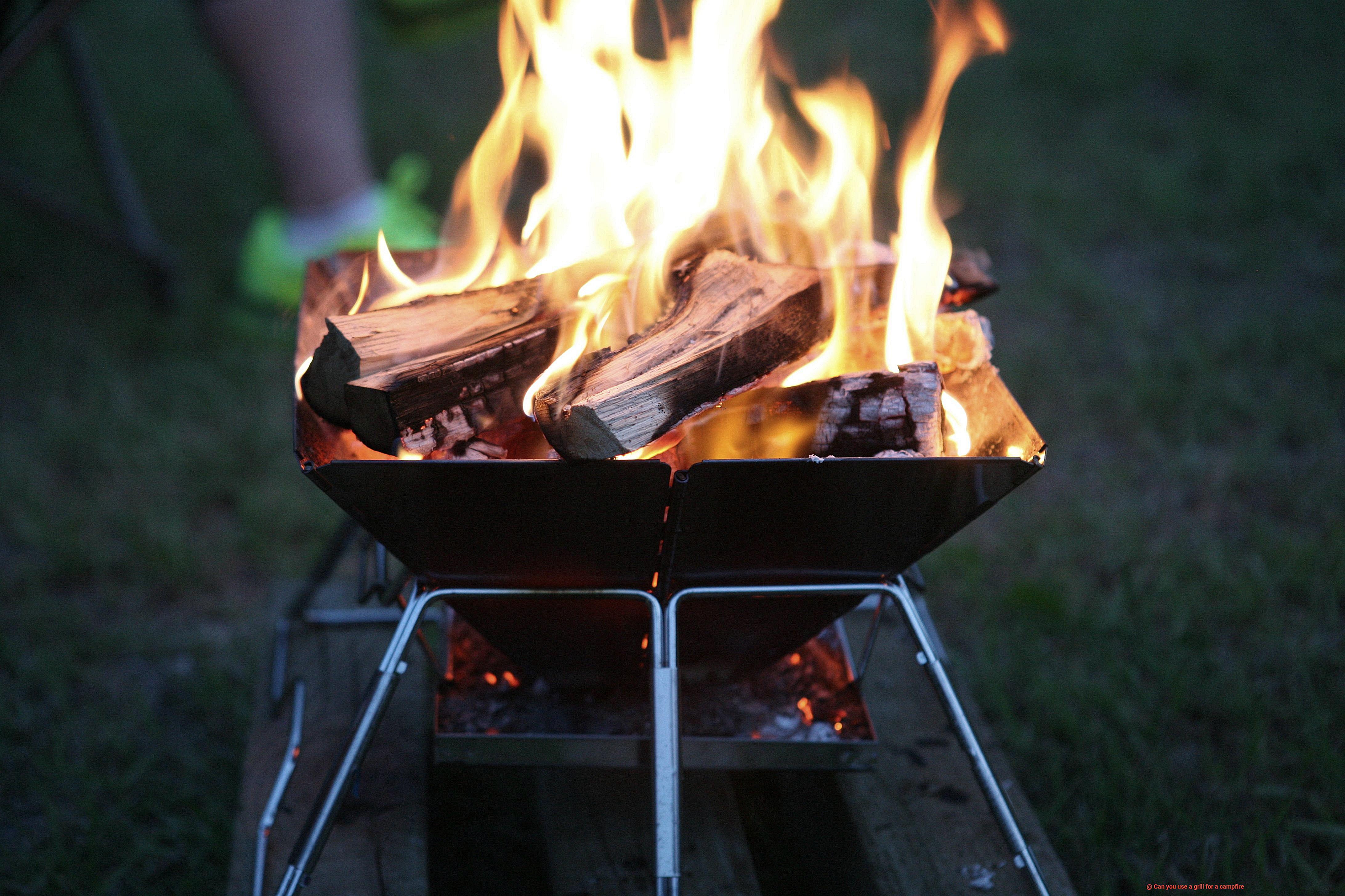 Can you use a grill for a campfire-10