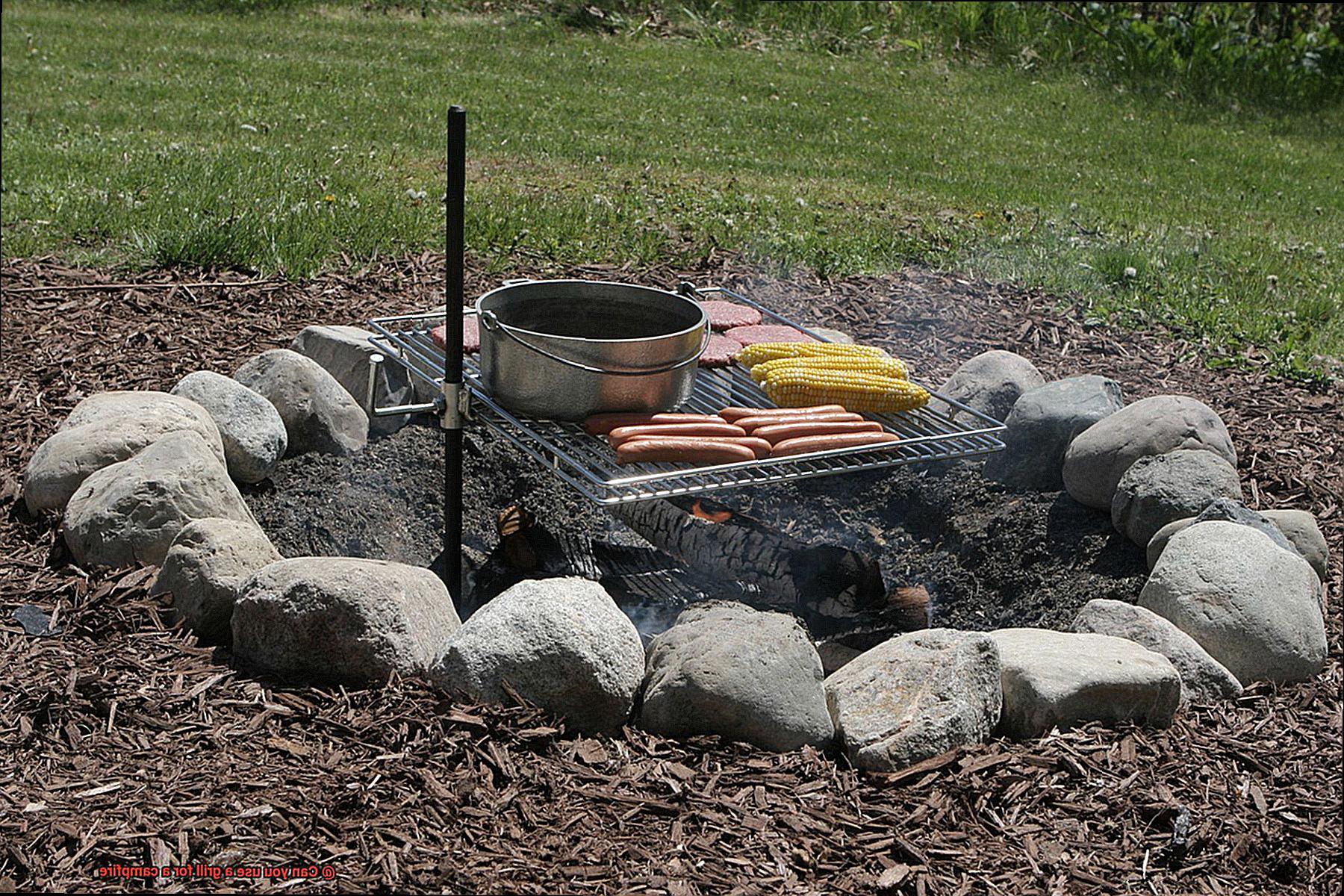 Can you use a grill for a campfire-7