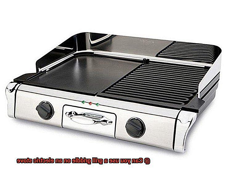 Can you use a grill griddle on an electric stove-4