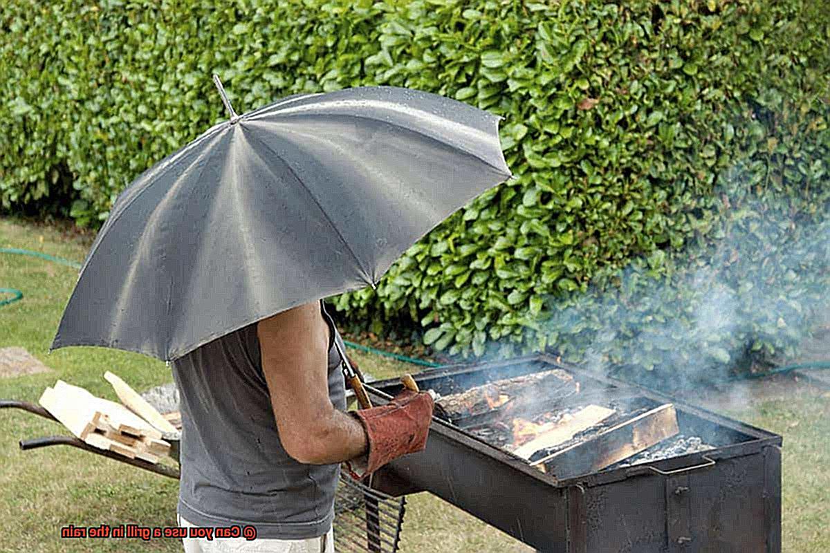 Can you use a grill in the rain-4