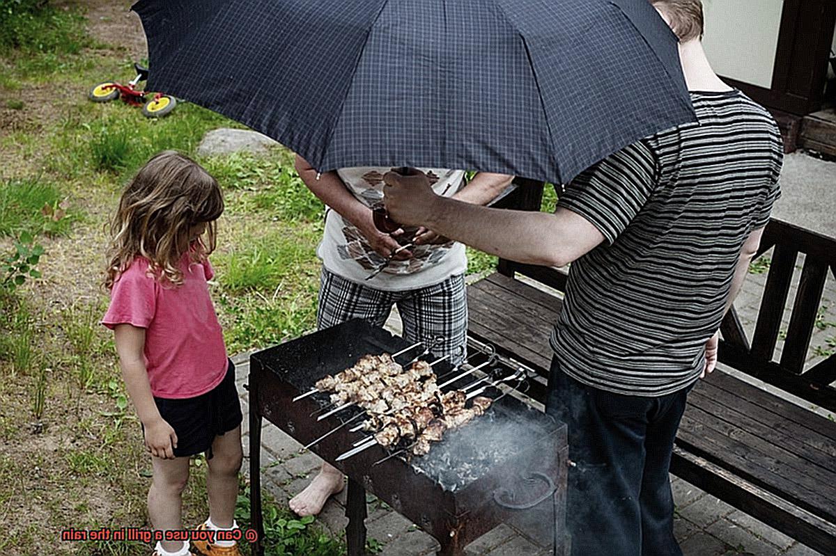 Can you use a grill in the rain-9