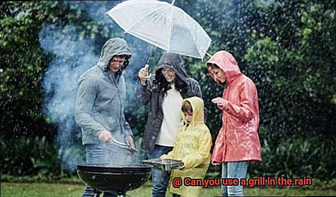 Can you use a grill in the rain-5