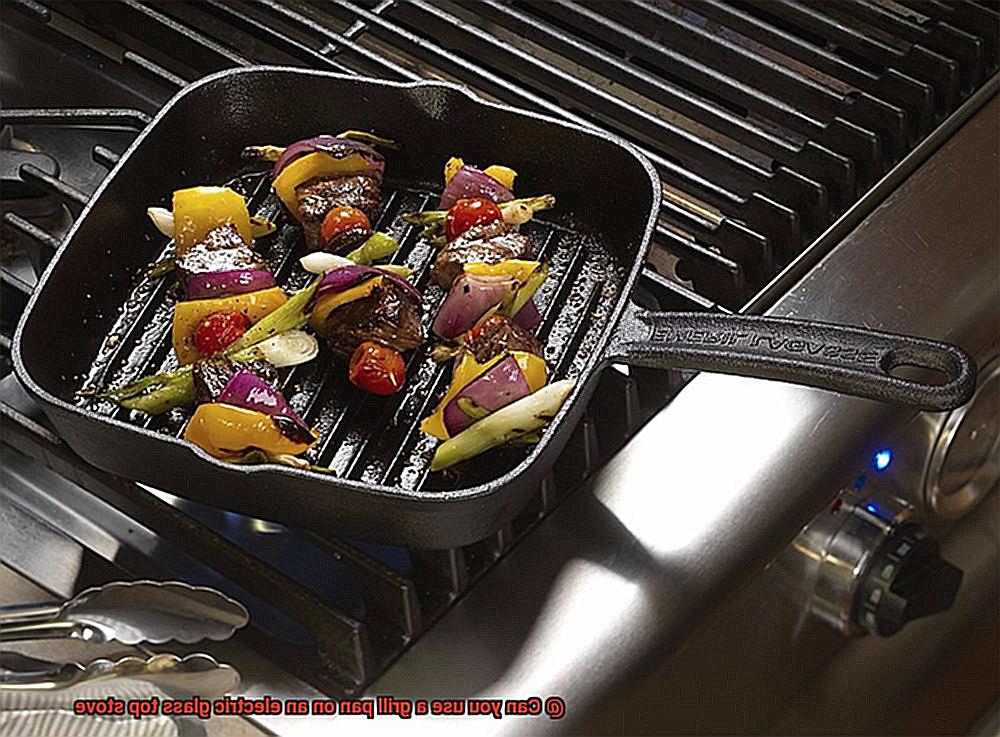 Can you use a grill pan on an electric glass top stove-4