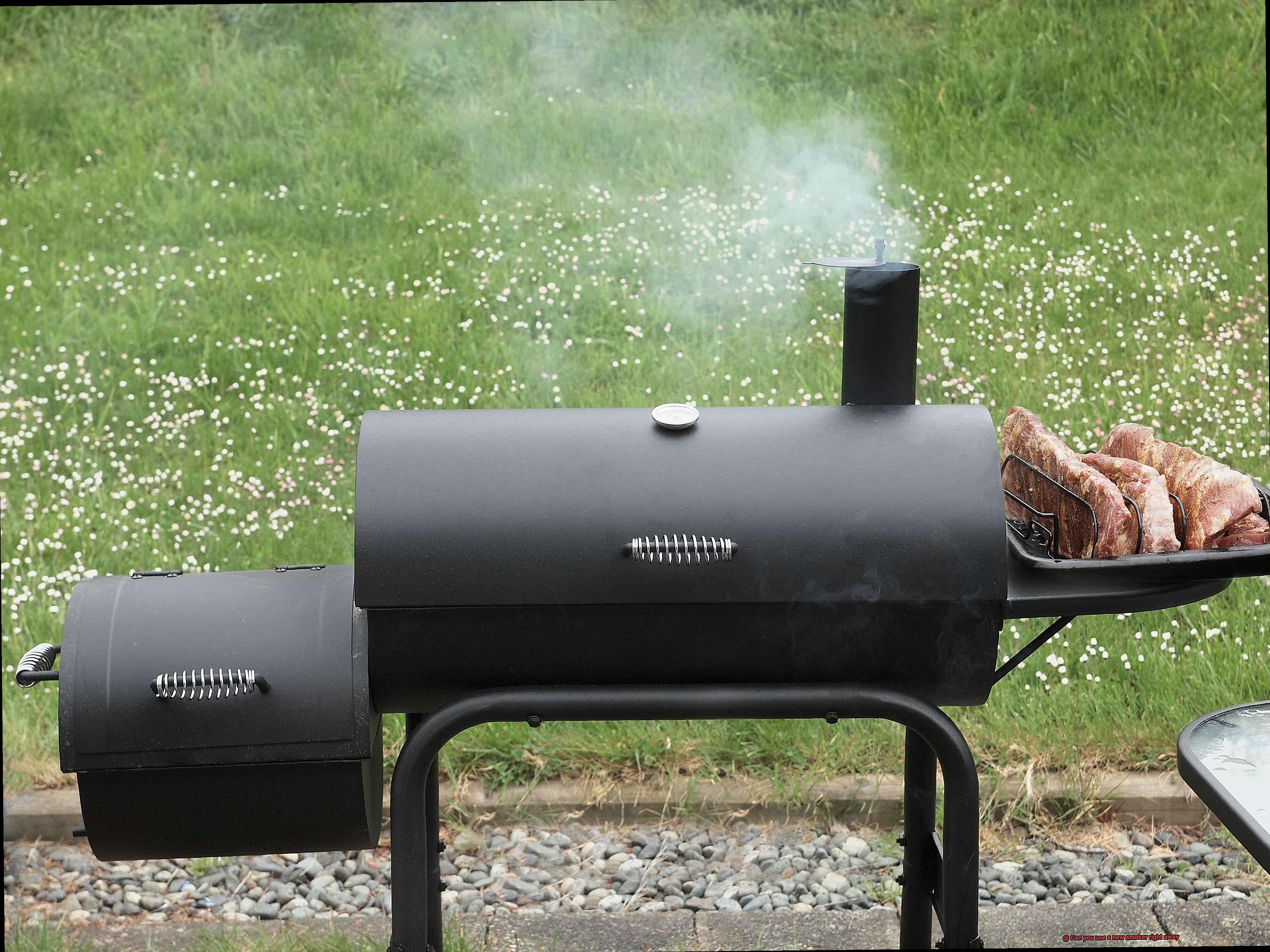 Can you use a new smoker right away-2
